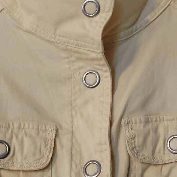 Women's Size X (14) CJ Banks Light Yellow Jacket - Picture 3 of 7